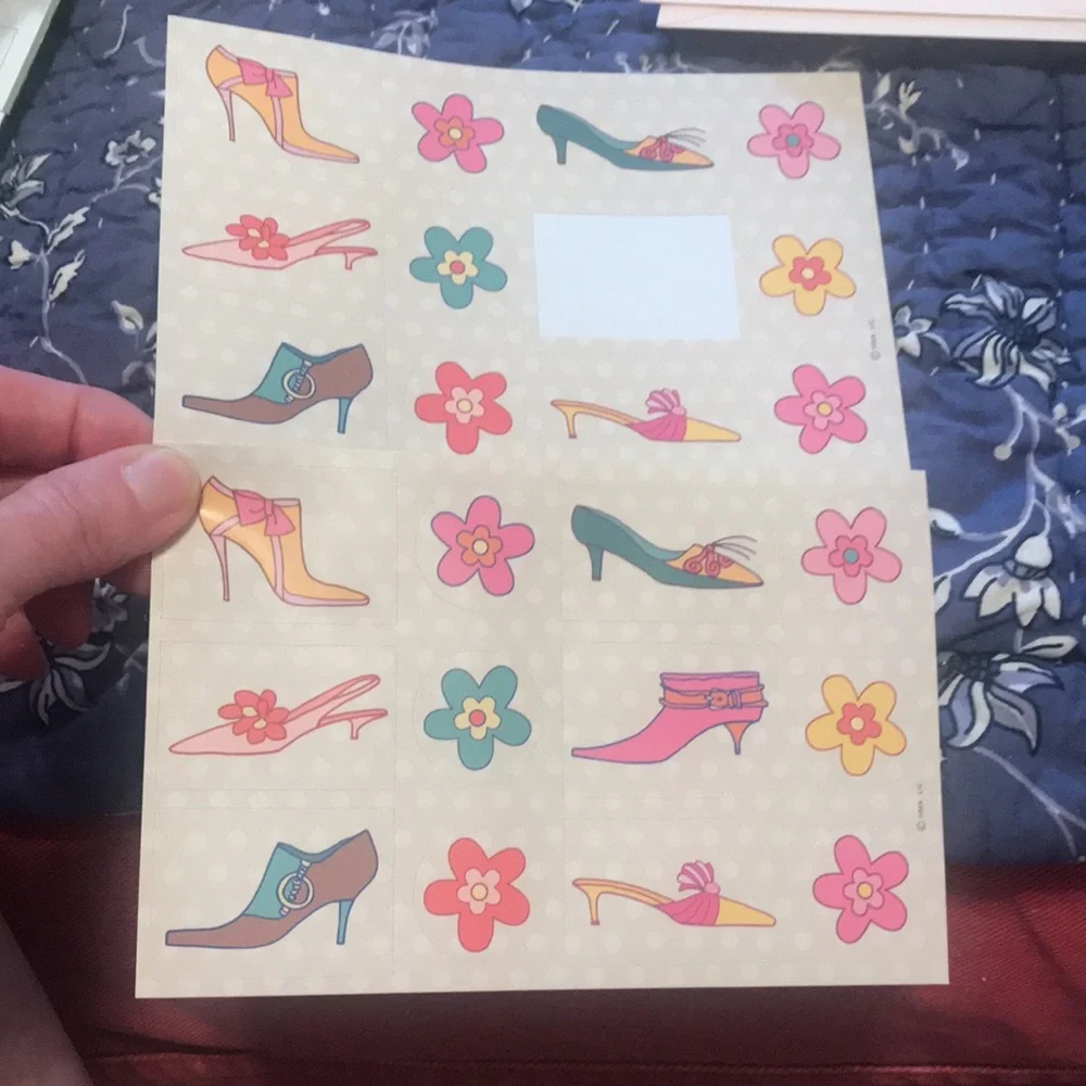 Shoe Box Cards in Shoe Tin